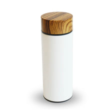 画像をギャラリービューアに読み込む, 【 パーツ少なく洗いやすい 】木目がおしゃれ アーバン ティーボトル 水筒 軽量 330ml スリム - きつさこ