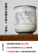 画像をギャラリービューアに読み込む, 【京焼】持ちやすく飲みやすい京焼湯呑み/日本製/きつさこ仕様 - きつさこ